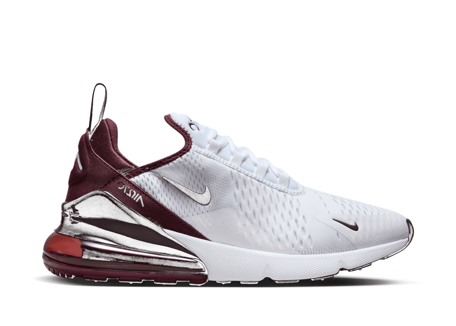 Nike Air Max 270 'White Night Maroon'