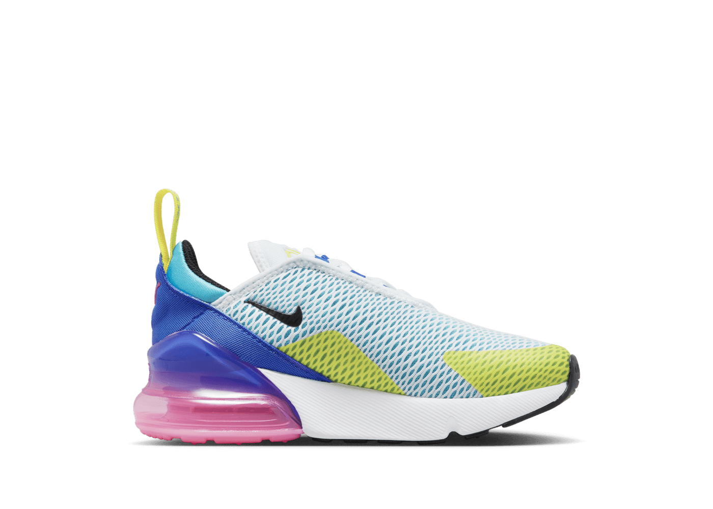 Nike Air Max 270 'White Royal Pink' (PS)