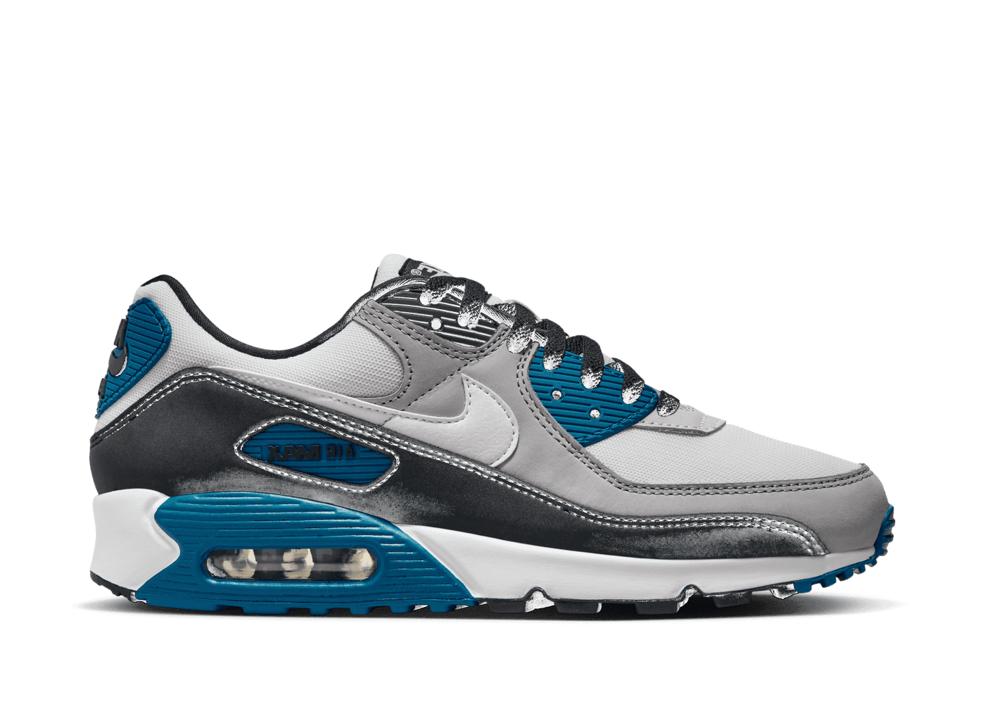 air max 90 black blue fury