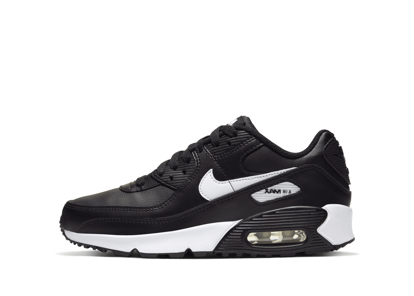 Nike Air Max 90 GS 'Black White' - CD6864-010 Release Info