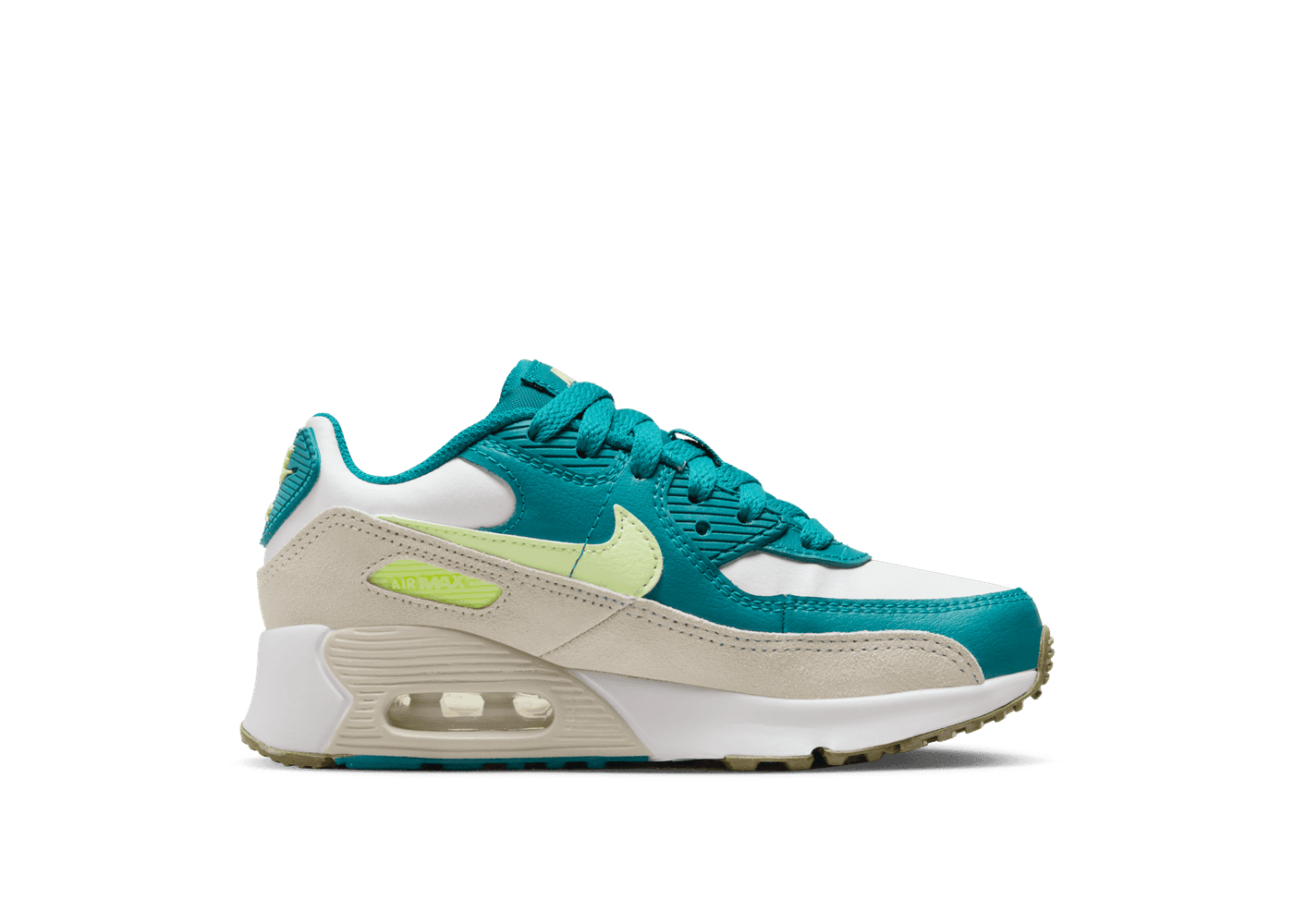 Nike Air Max 90 Leather 'Bright Spruce Barely Volt' (PS)