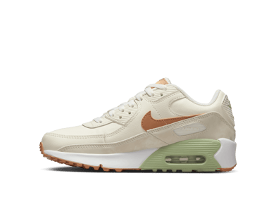 Nike Air Max 90 Leather GS 'Pale Ivory Honeydew'