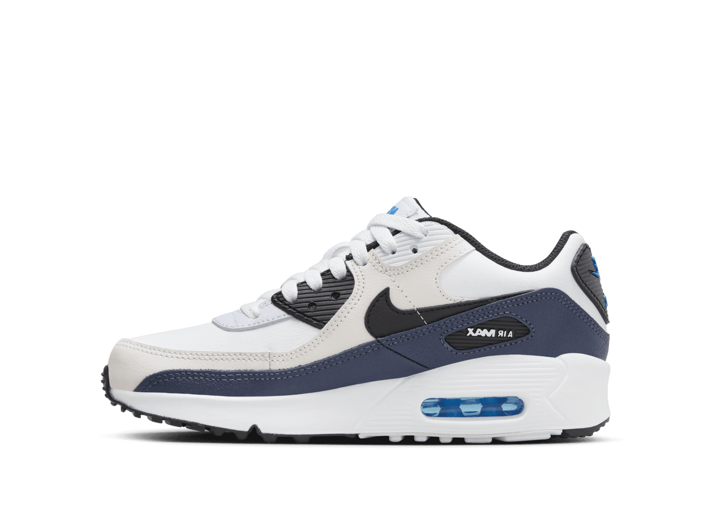 Nike Air Max 90 Leather GS 'Phantom Thunder Blue' - CD6864