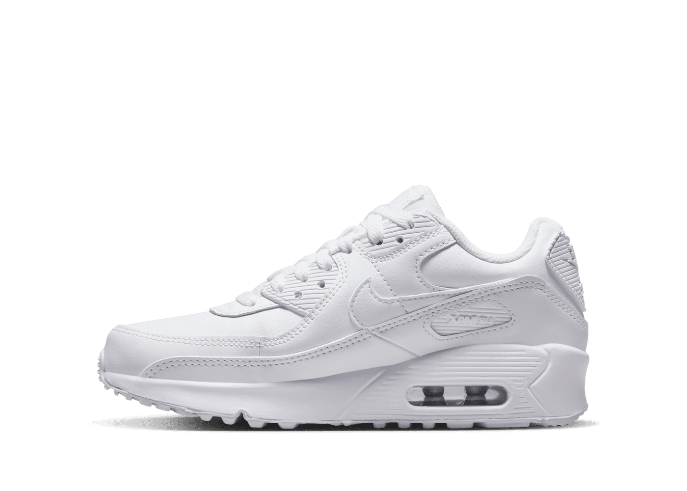 Nike Air Max 90 Leather GS 'White'