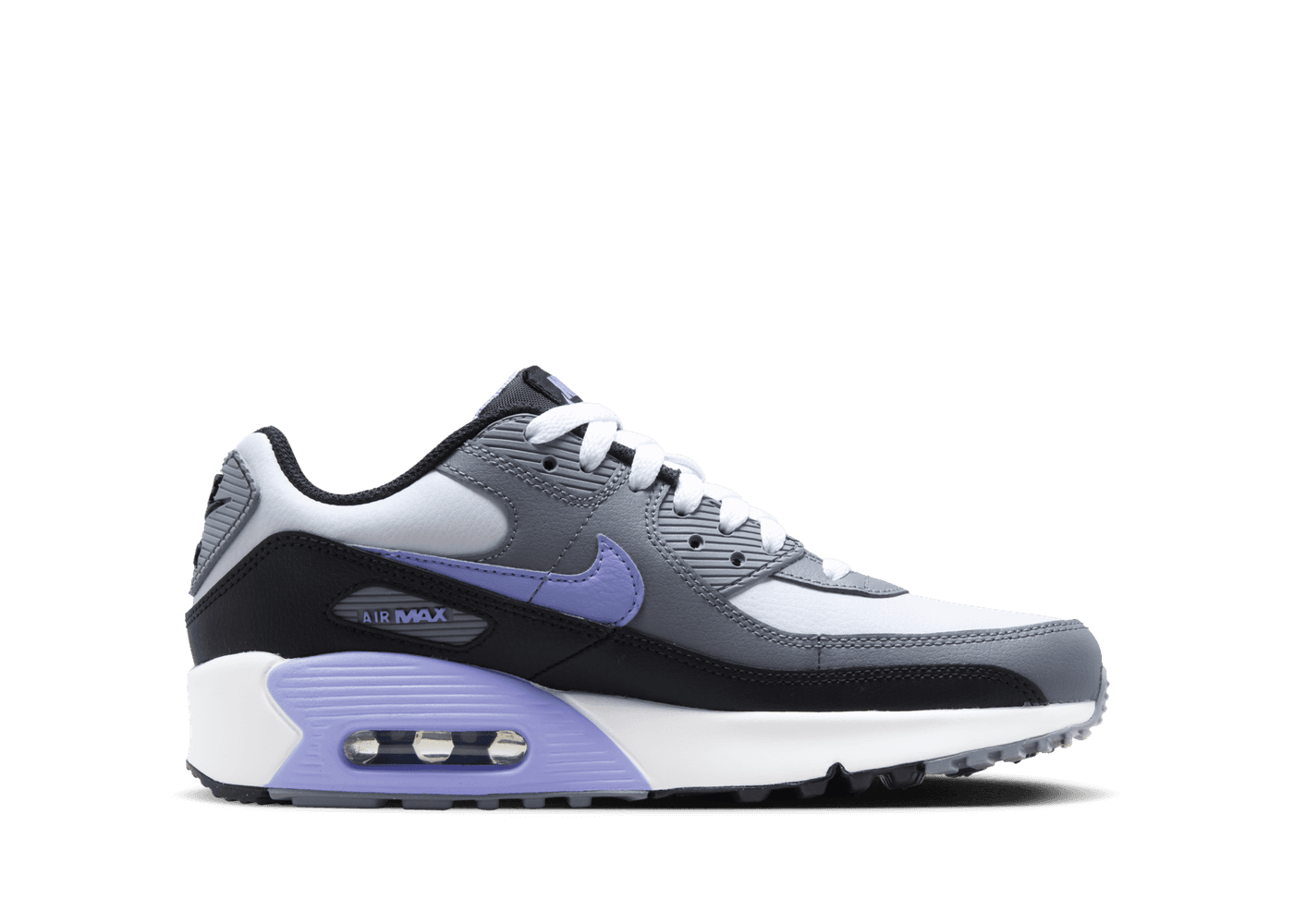 Nike Air Max 90 Leather 'Light Thistle' (GS) - DV3607-001 Release Info