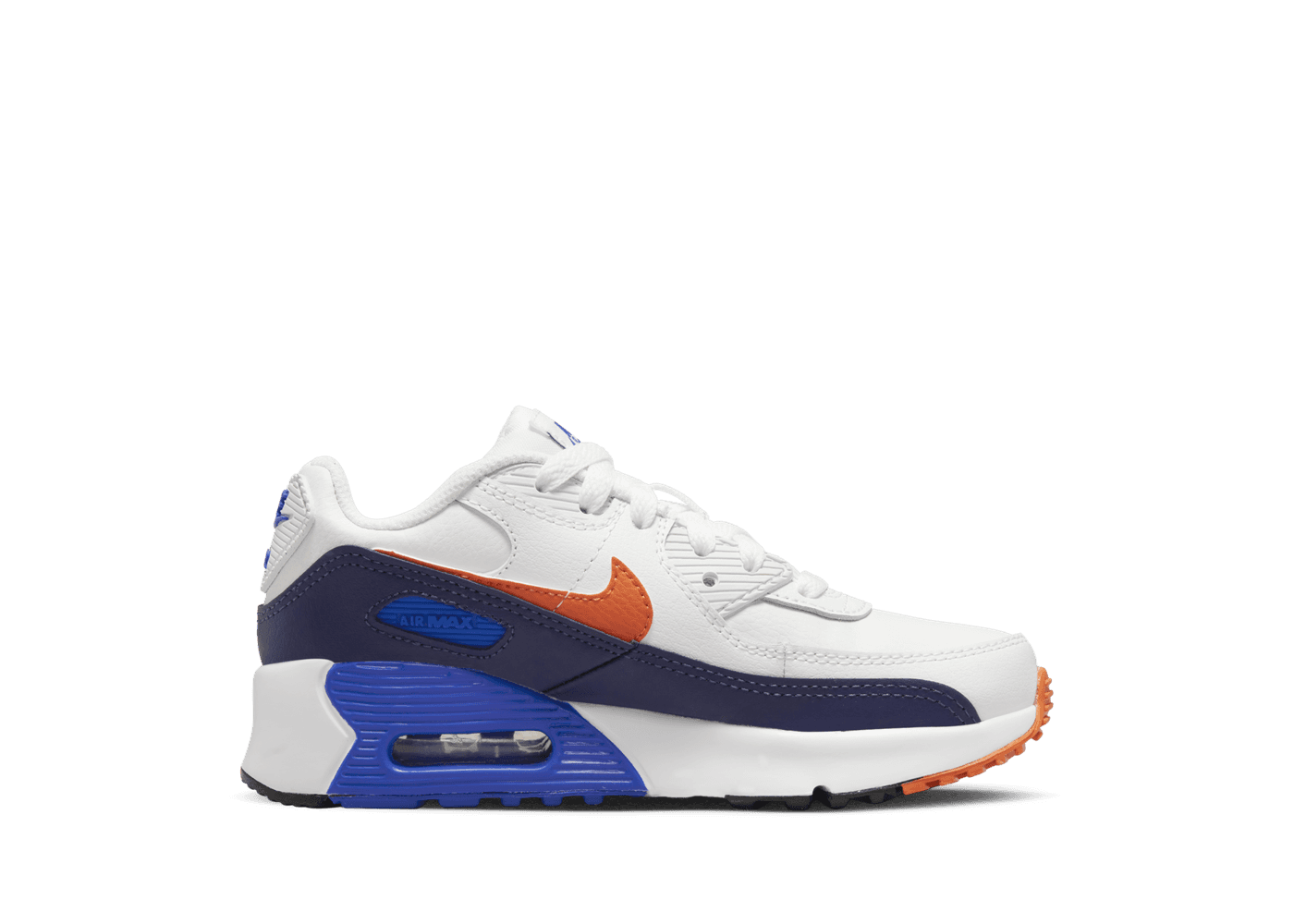 Nike Air Max 90 Leather 'White Midnight Navy' (PS)