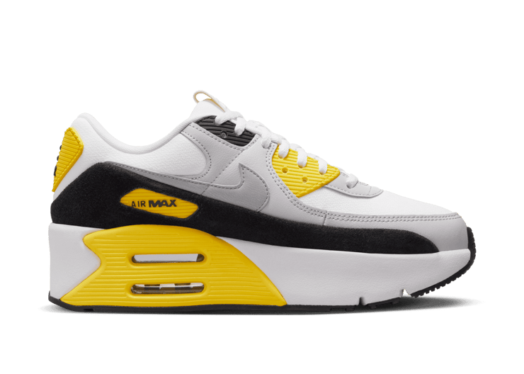 Nike Air Max 90 ホワイト/ブラック/イエロー Nike Air Max 90 LV8 - FD4328-105 Release Date, Raffles