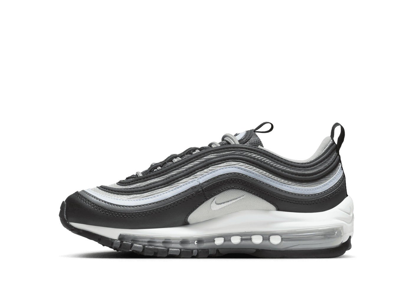 nike 97s black and grey