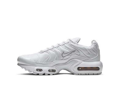 Nike Air Max Plus GS 'White Metallic Silver'