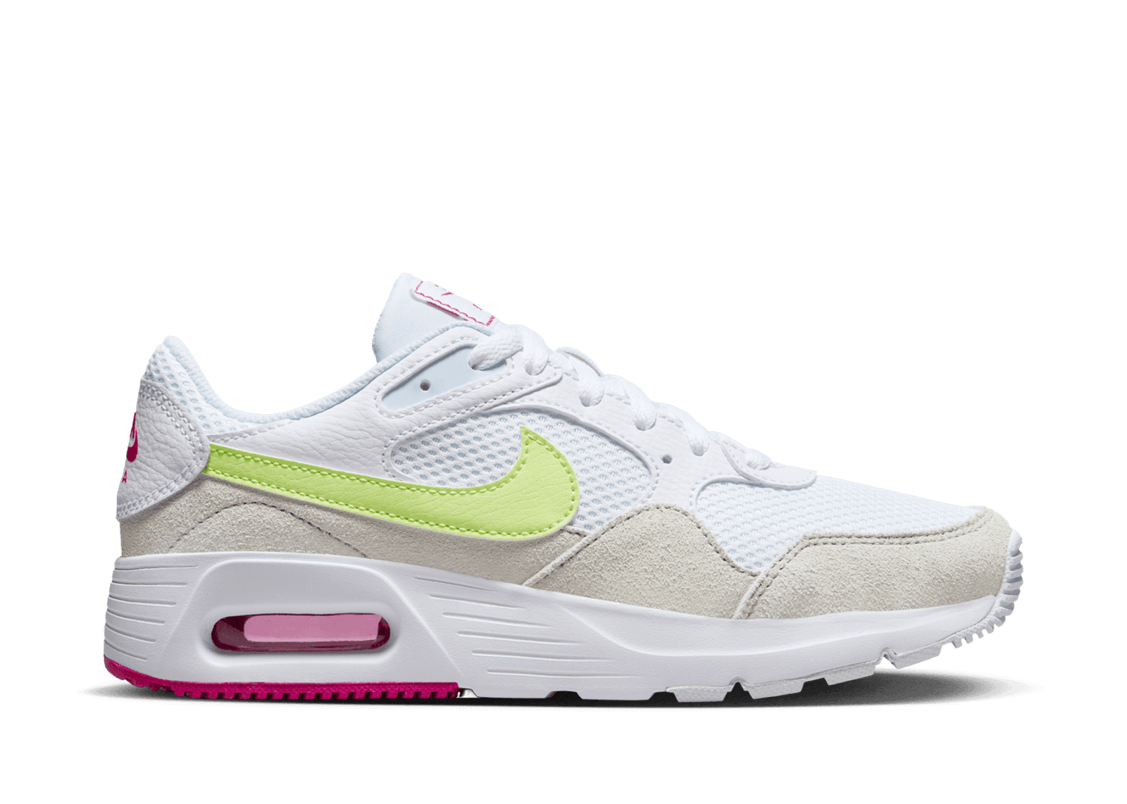 Nike Air Max SC 'White Lemon Fireberry' (W)