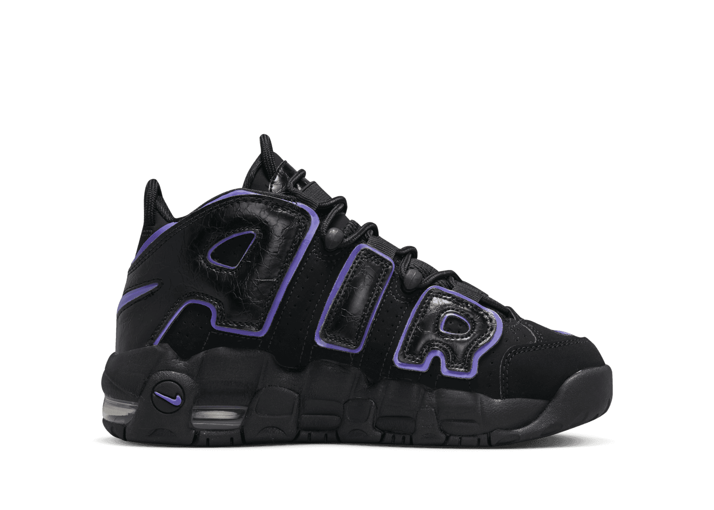 Nike Air More Uptempo 'Black Action Grape' (GS)