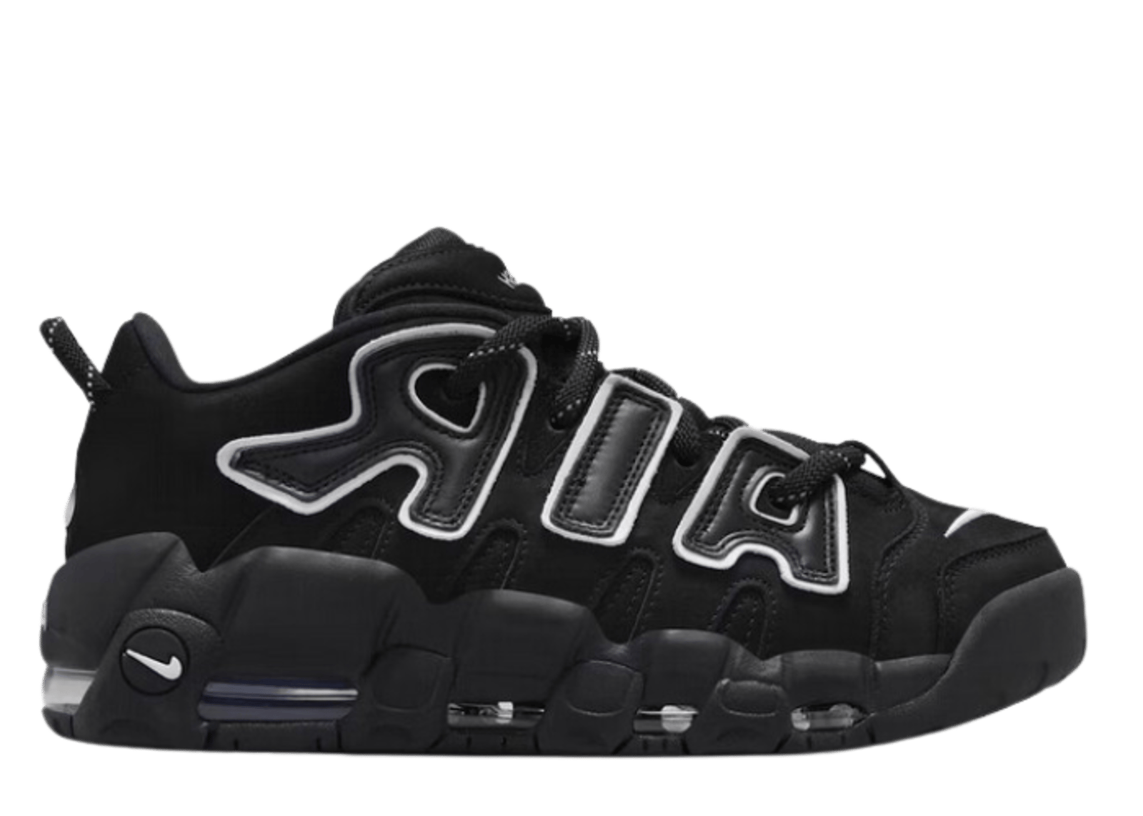 Nike Air More Uptempo Low AMBUSH Black White