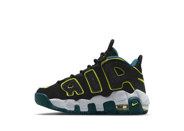 Nike Air More Uptempo PS 'Black Geode Teal'