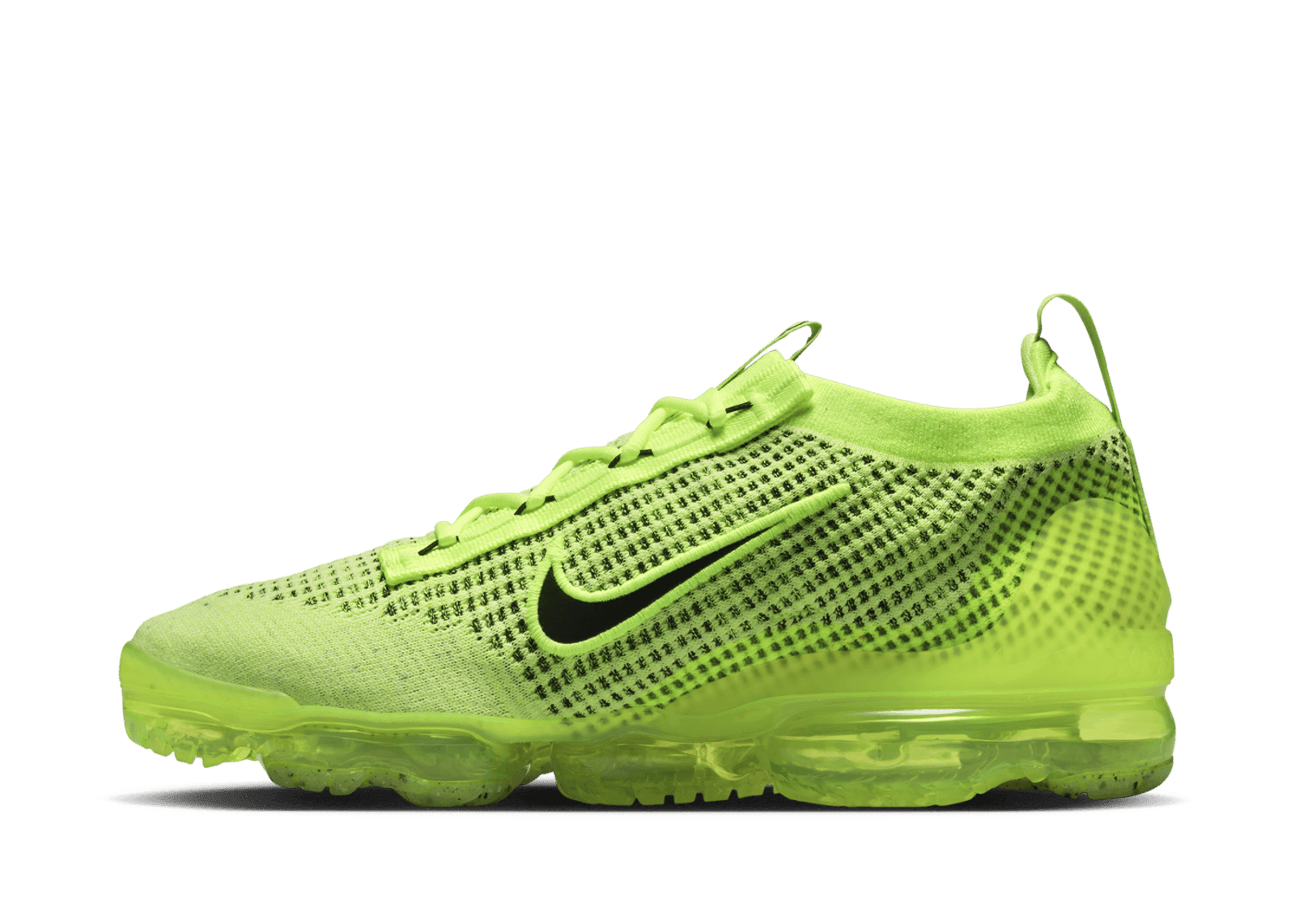 Nike Air VaporMax 2021 Flyknit Next Nature Volt Black FD0761 700 Release Info