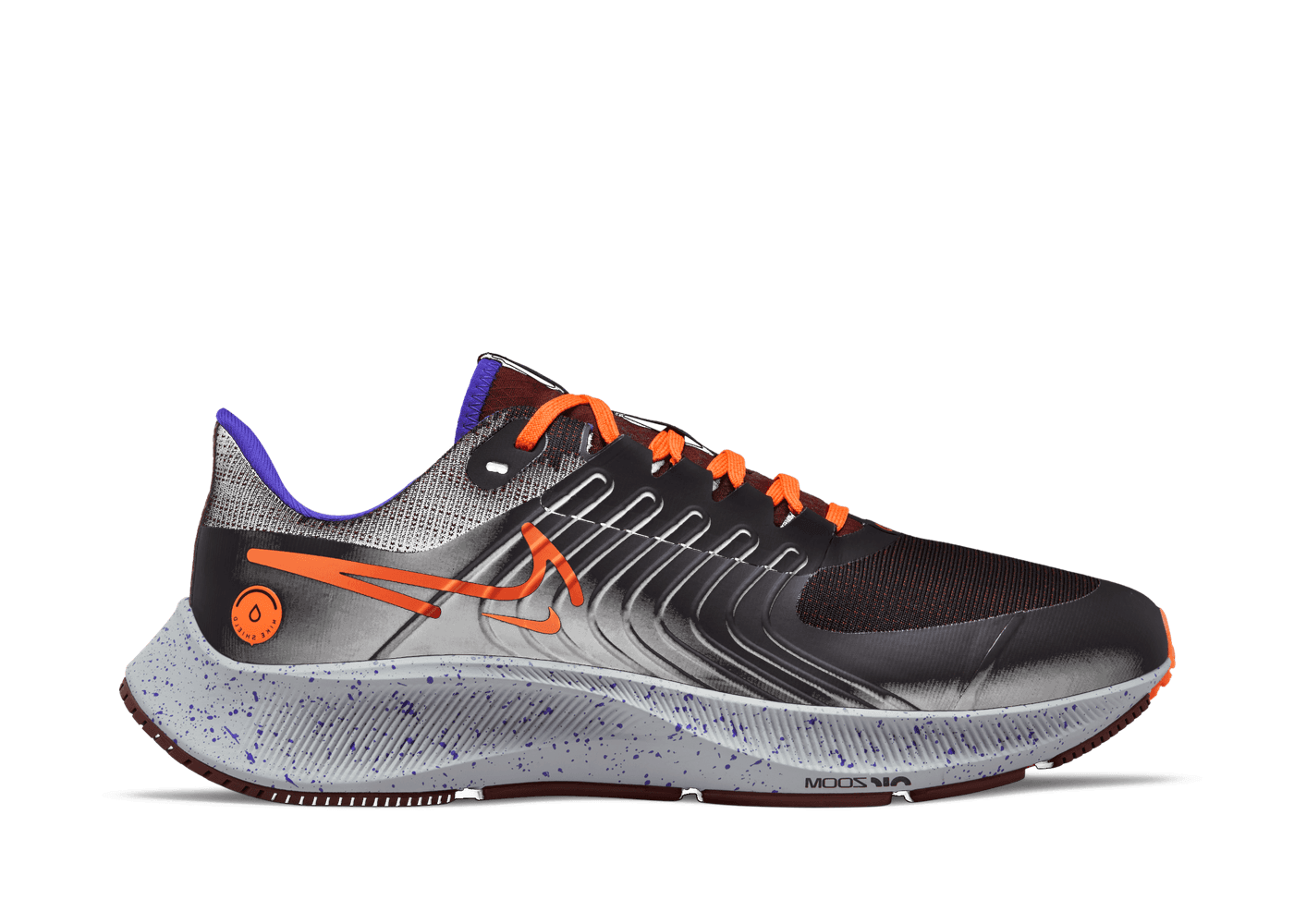 Nike Air Zoom Pegasus 38 Shield 'Black Total Orange' - DC4073-003