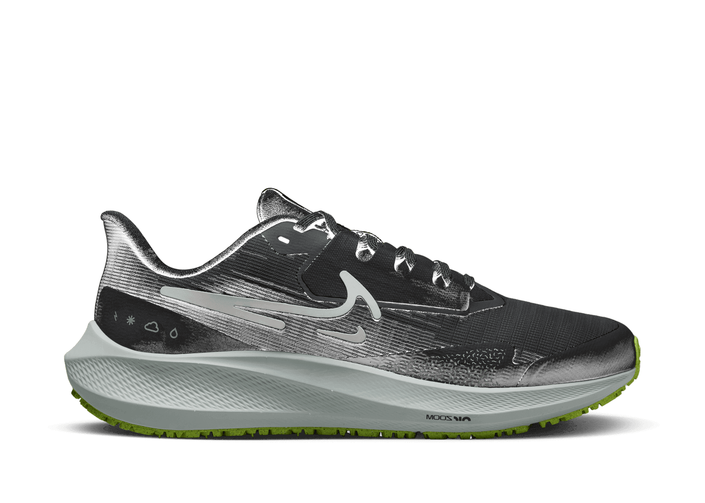 Nike Pegasus 39 Shield By You 28cm ブラック Running shoes Nike Pegasus Shield - Top4Running.com