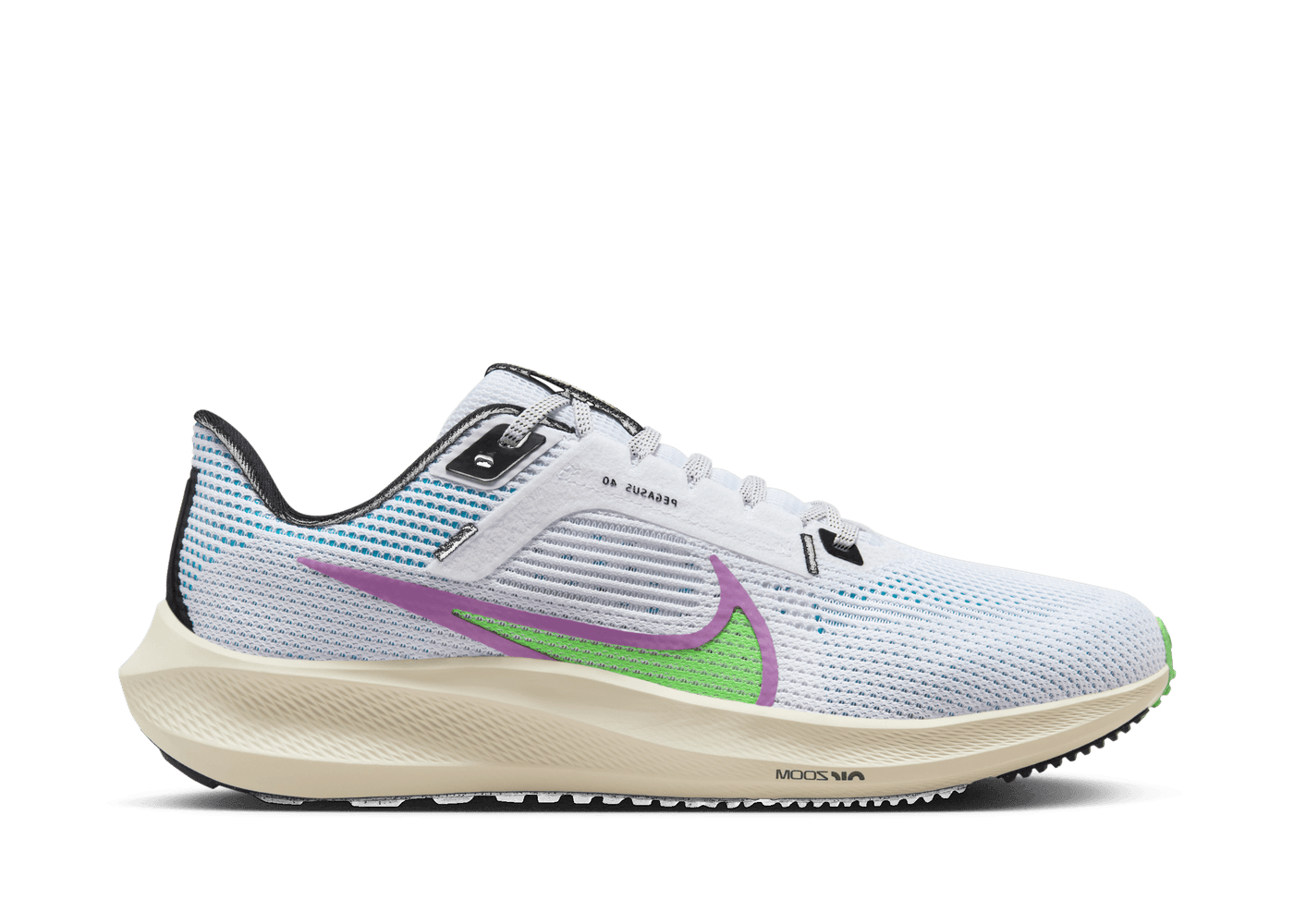 Nike Air Zoom Pegasus 40 SE 'White Multi-Color Mismatch'