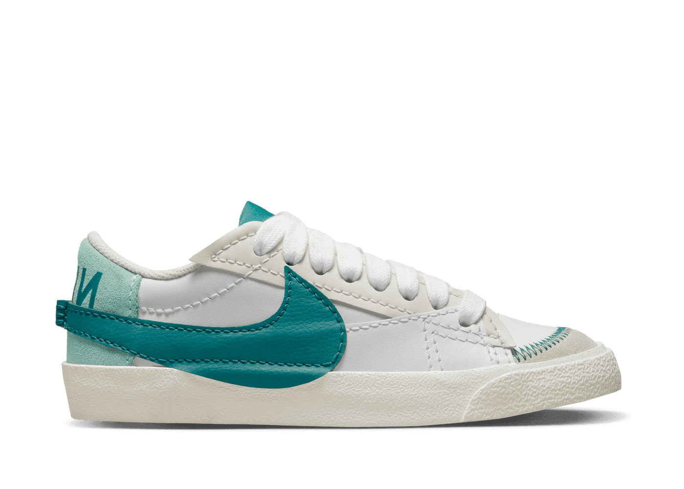 teal green nike blazers