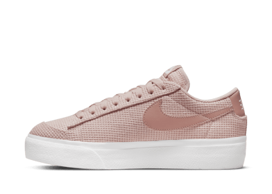 Nike Blazer Low Platform Essential 'Pink Oxford Woven' (W)