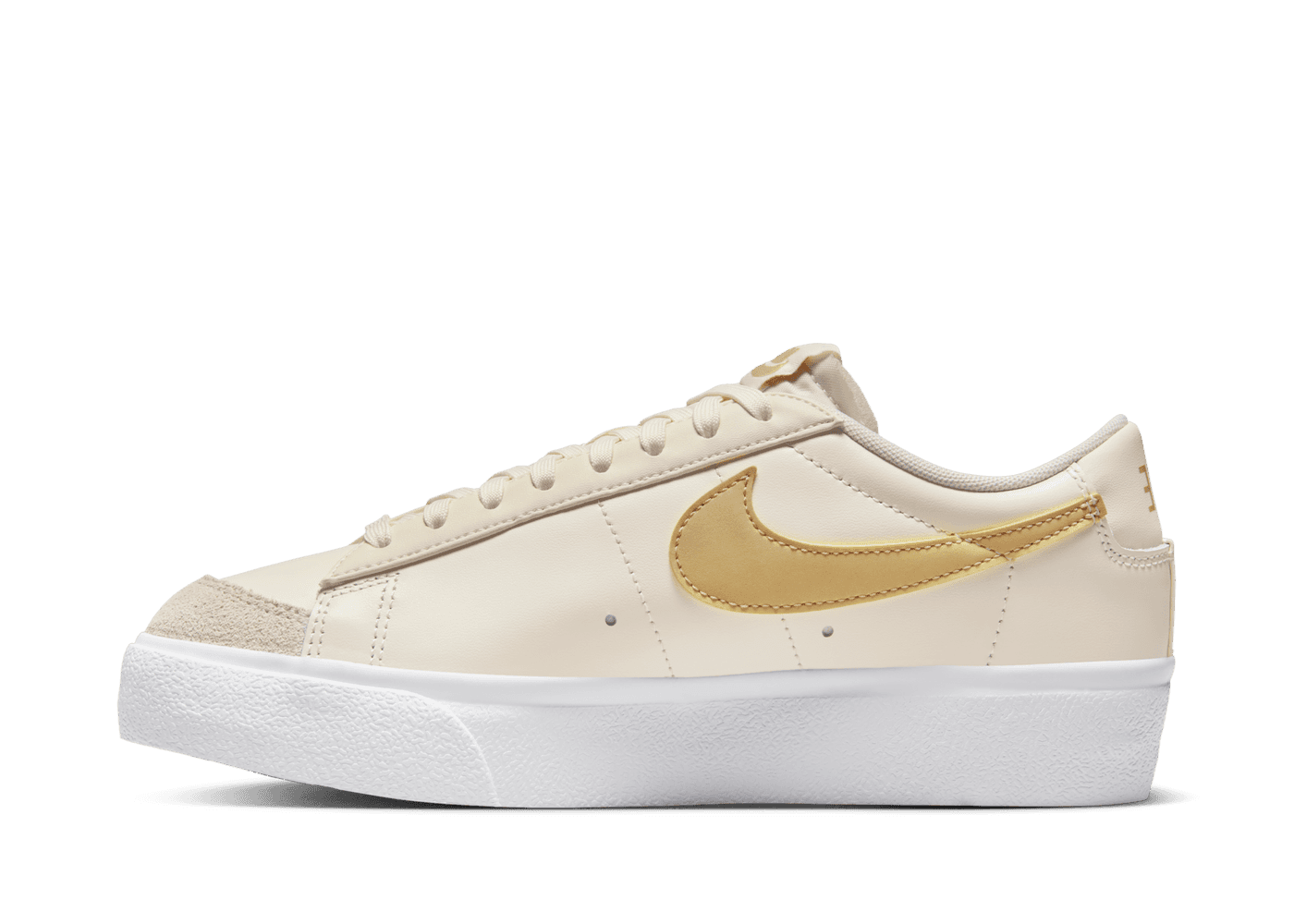 nike sb blazer low gt white gold