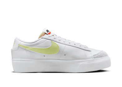 Nike Blazer Low Platform 'White Life Lime' (W)