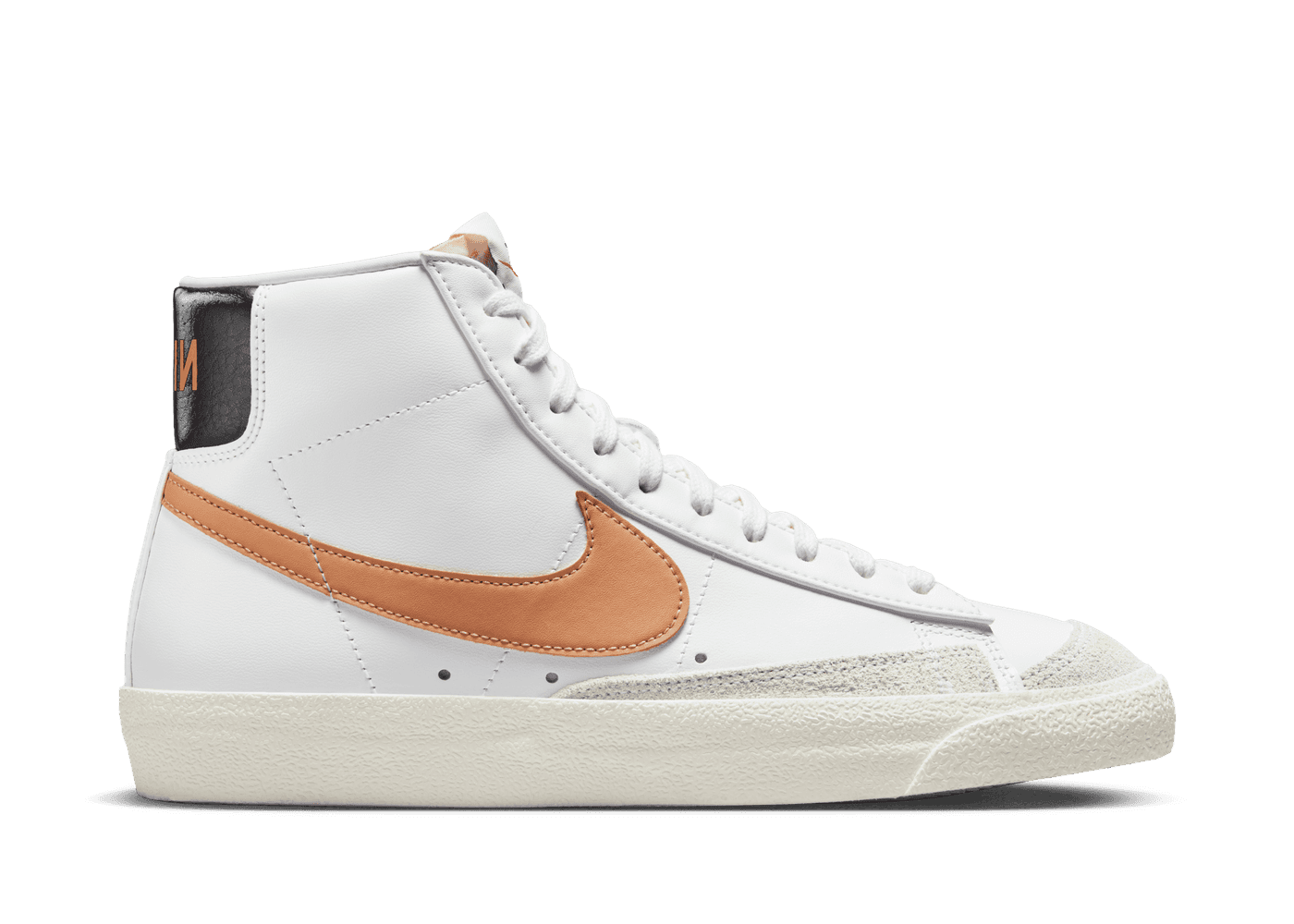 nike blazer mid 77 brown white pregame