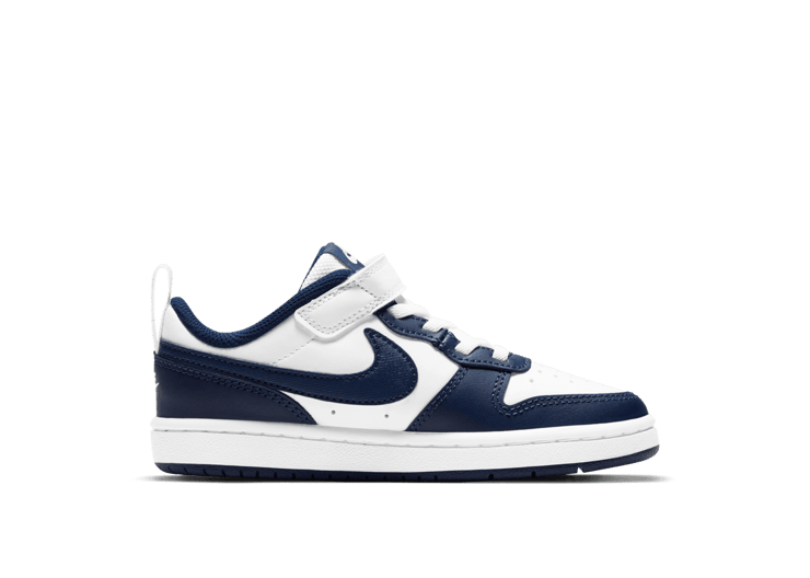 Nike Court Borough Low 2 'White Signal Blue' (PS)