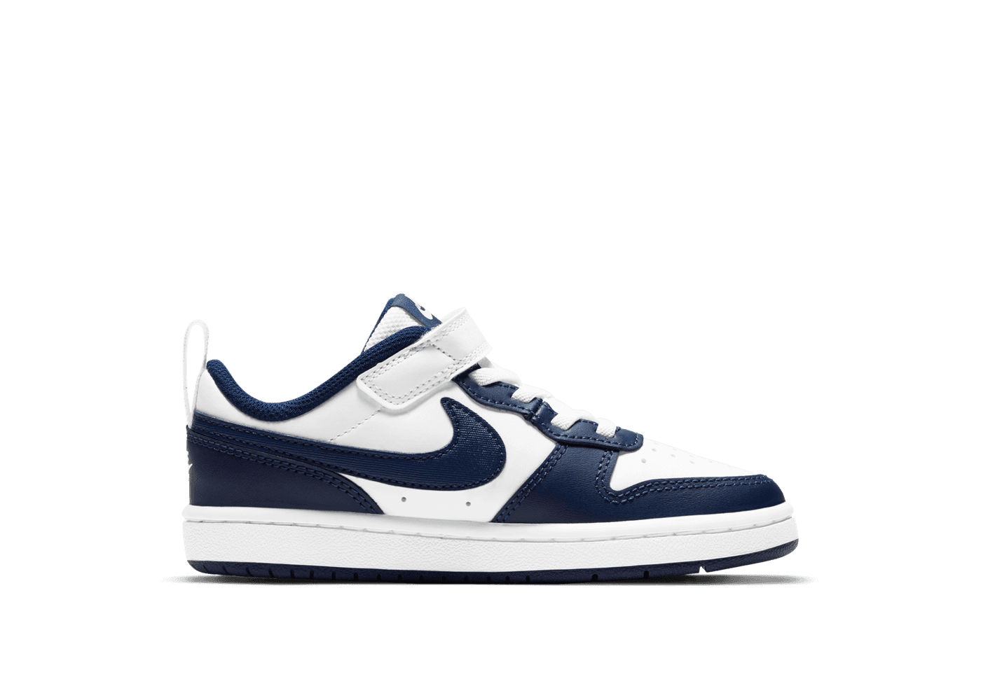 Nike Court Borough Low 2 'White Signal Blue' (PS)