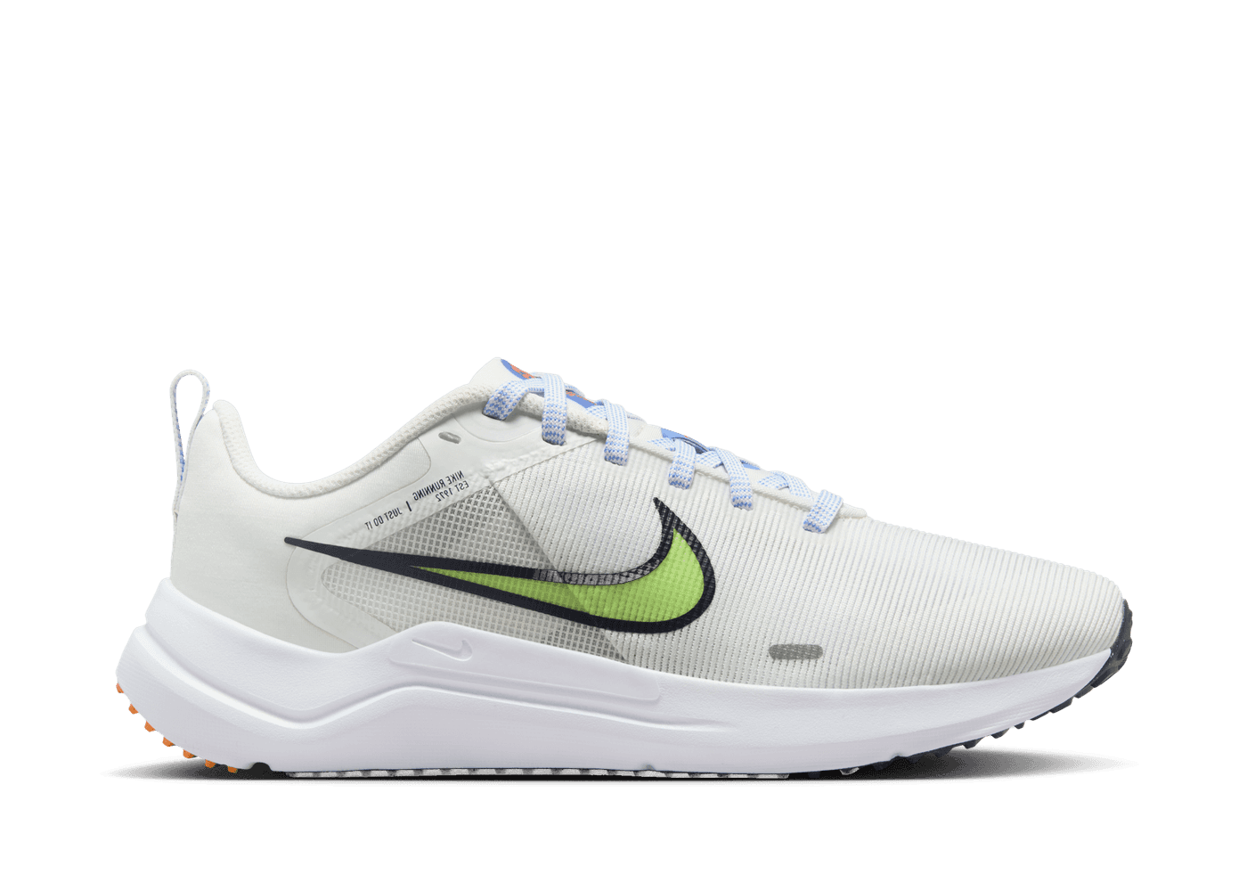 Nike Downshifter 12 'Summit White Lime Blast' (W) - DD9294-104