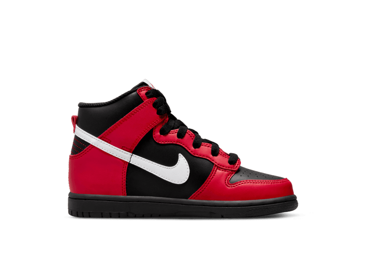 Nike Dunk High 'Black University Red' (PS)