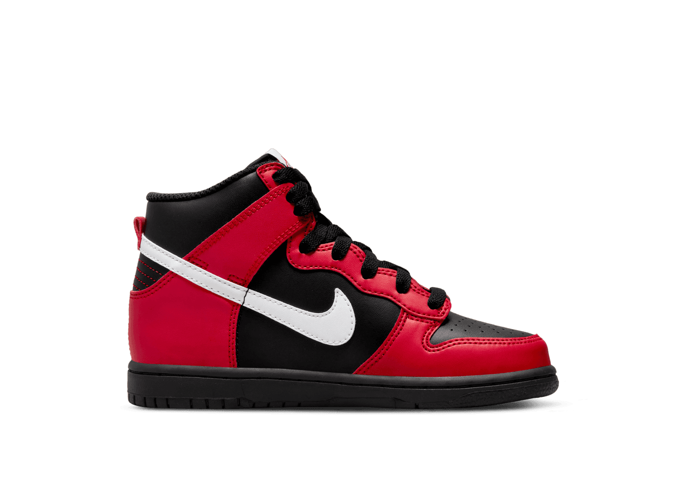 Nike Dunk High 'Black University Red' (PS)