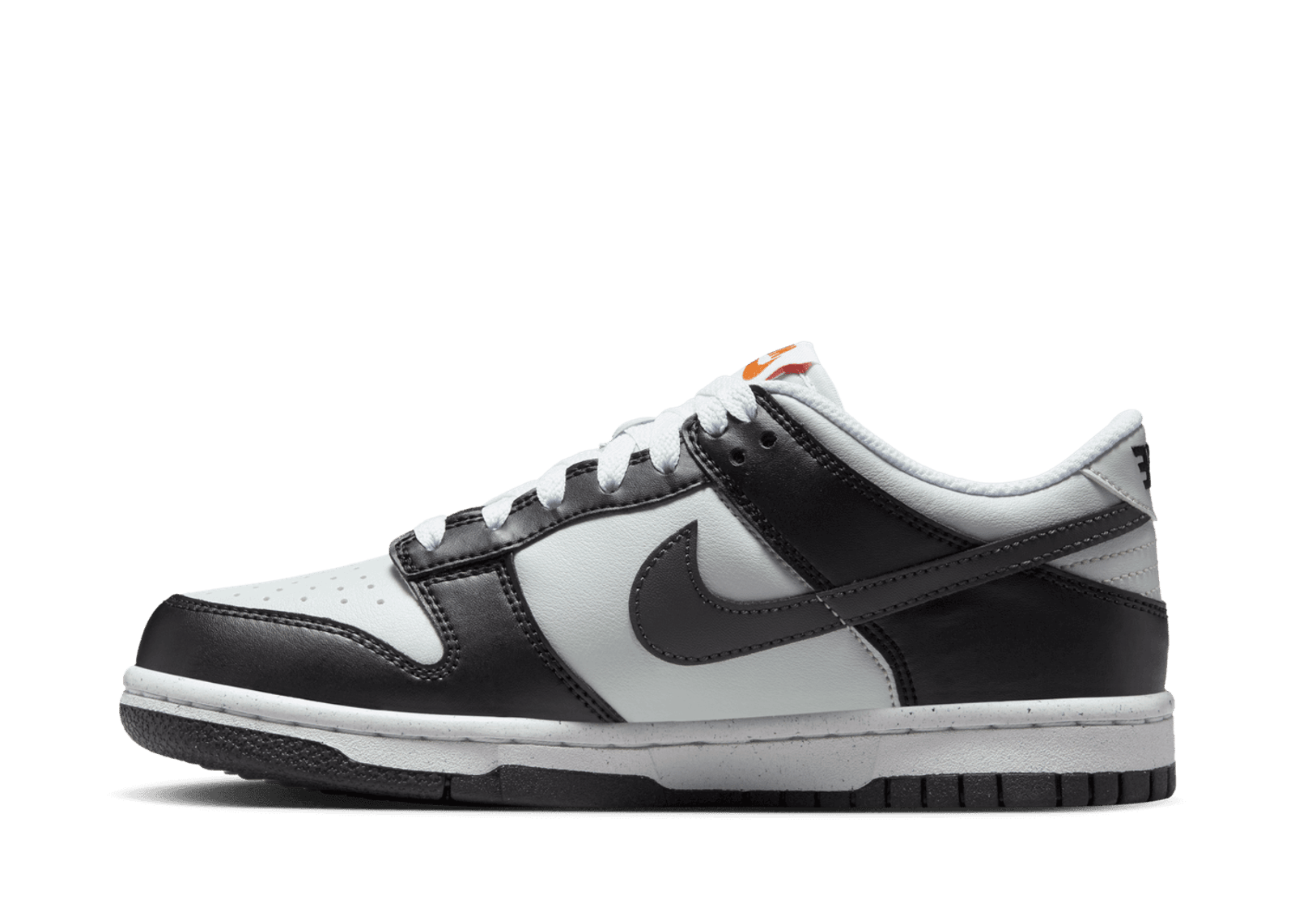 Nike Dunk Low GS 'Black Bright Mandarin'
