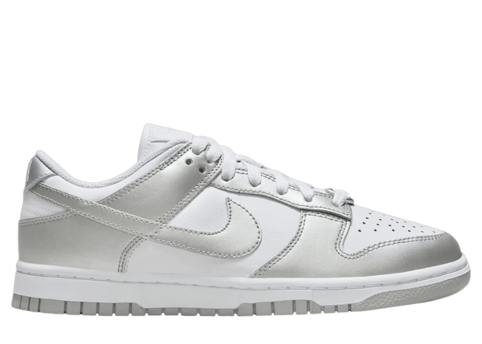 Nike Dunk Low Liquid Metal Silver (W)