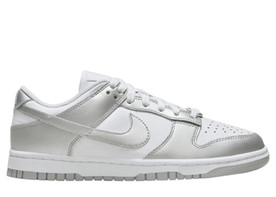 Nike Dunk Low Liquid Metal Silver (W)