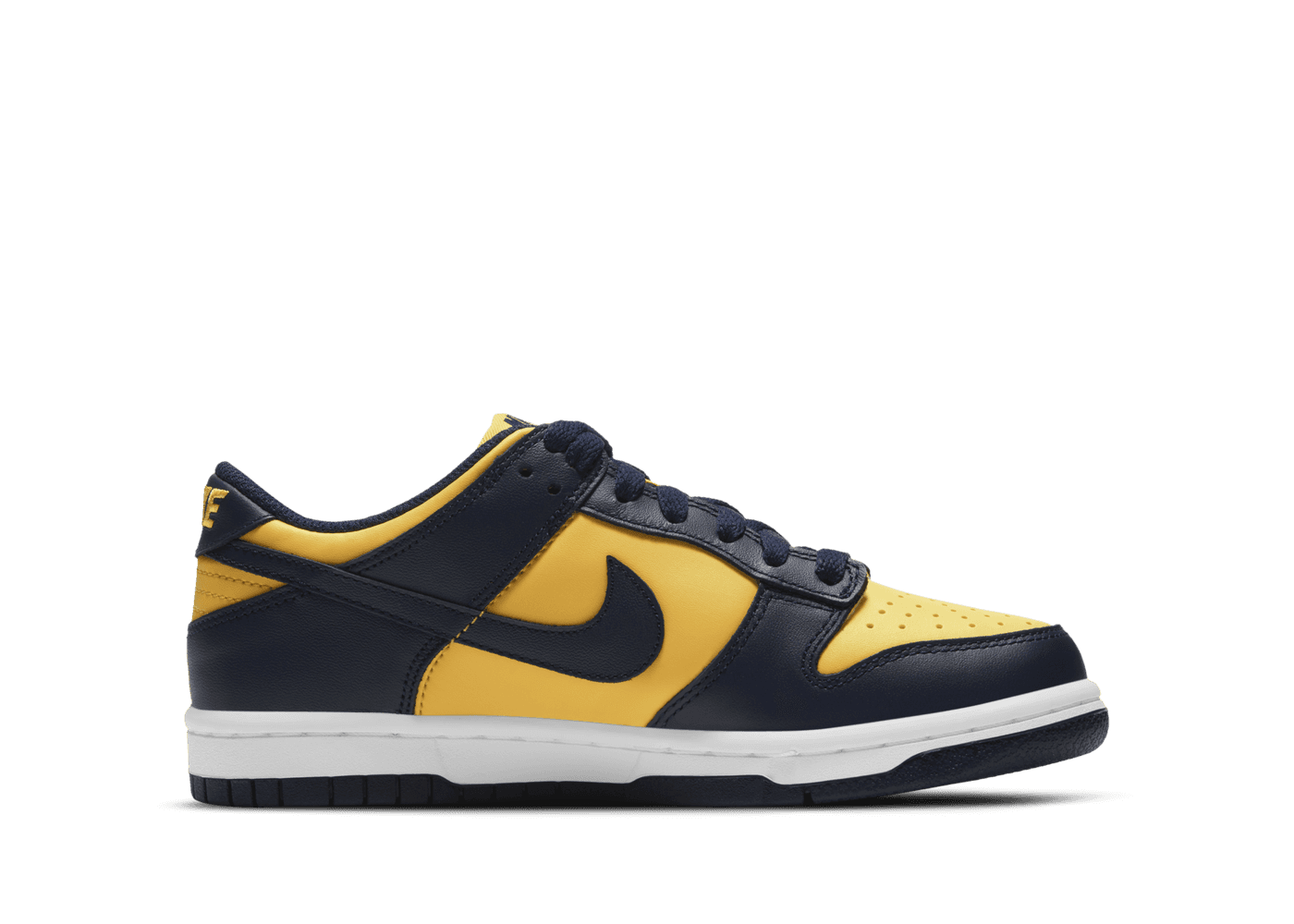 Nike Dunk Low 'Michigan' 2021 (GS) CW1590-700 Raffles Where to Buy