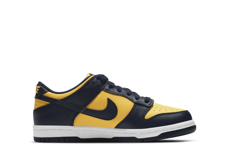 Nike Dunk Low 'Michigan' 2021 (GS) CW1590-700 Raffles Where to Buy