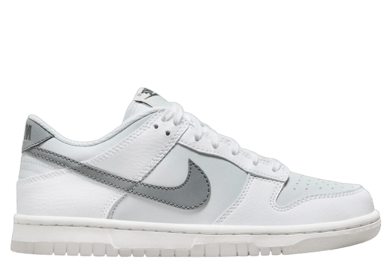 Nike Dunk Low Football Grey Pure Platinum (GS)