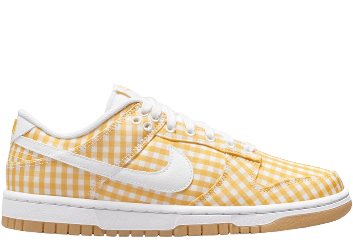 Nike Dunk Low Yellow Gingham (W)