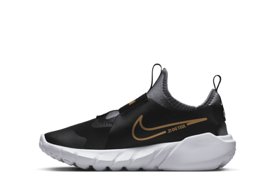 Nike Flex Runner 2 GS 'Black Metallic Gold'