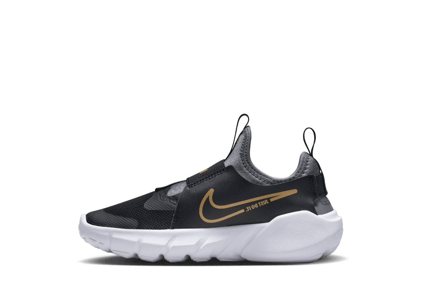 Nike Flex Runner 2 PS 'Black Metallic Gold'