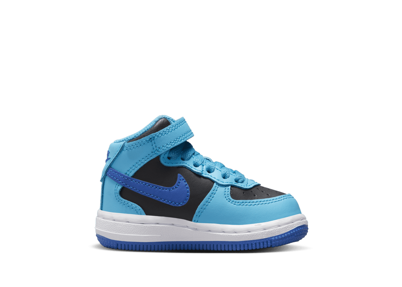 Nike Force 1 Mid LE 'Blue Lightning Black' (TD)