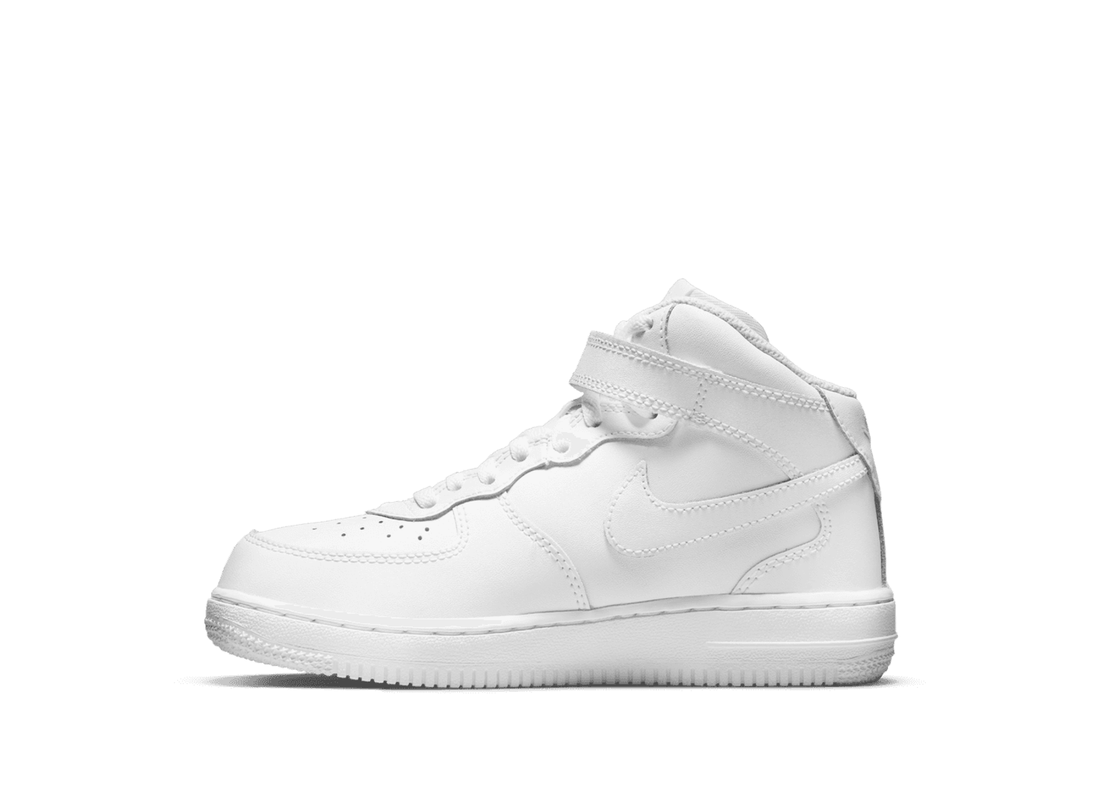 Nike Force 1 Mid LE PS 'Triple White'