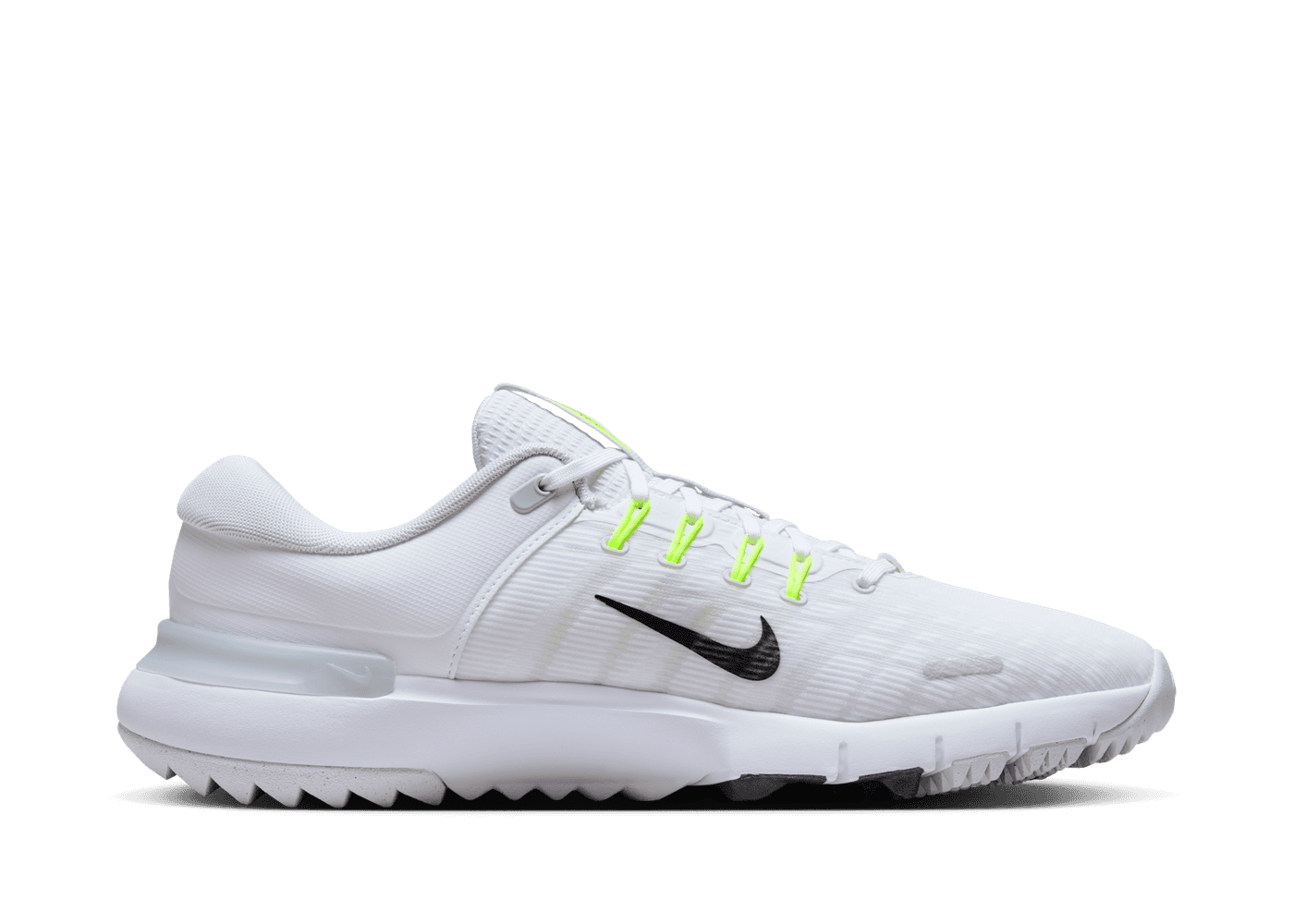 Nike Free Golf NN White Black Pure Platinum Golf Shoes FN0332-101 Men\'s 11.5 Nike Free Golf NN Golf Shoes – Midway Sports main image 3