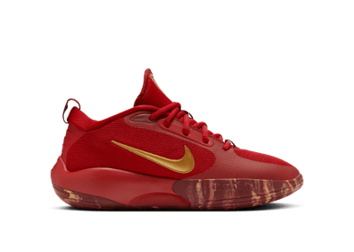 Nike IsoFly 'Gym Red Metallic Gold' (GS)