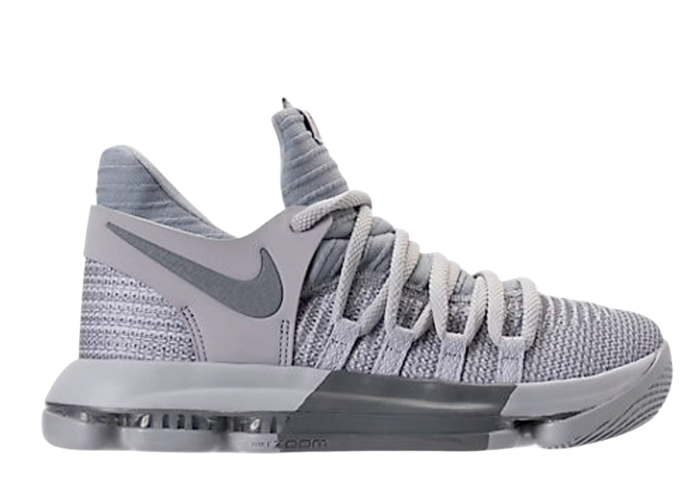 Nike KD 10 Wolf Grey (GS) - 918365-007 Raffles & Where to Buy