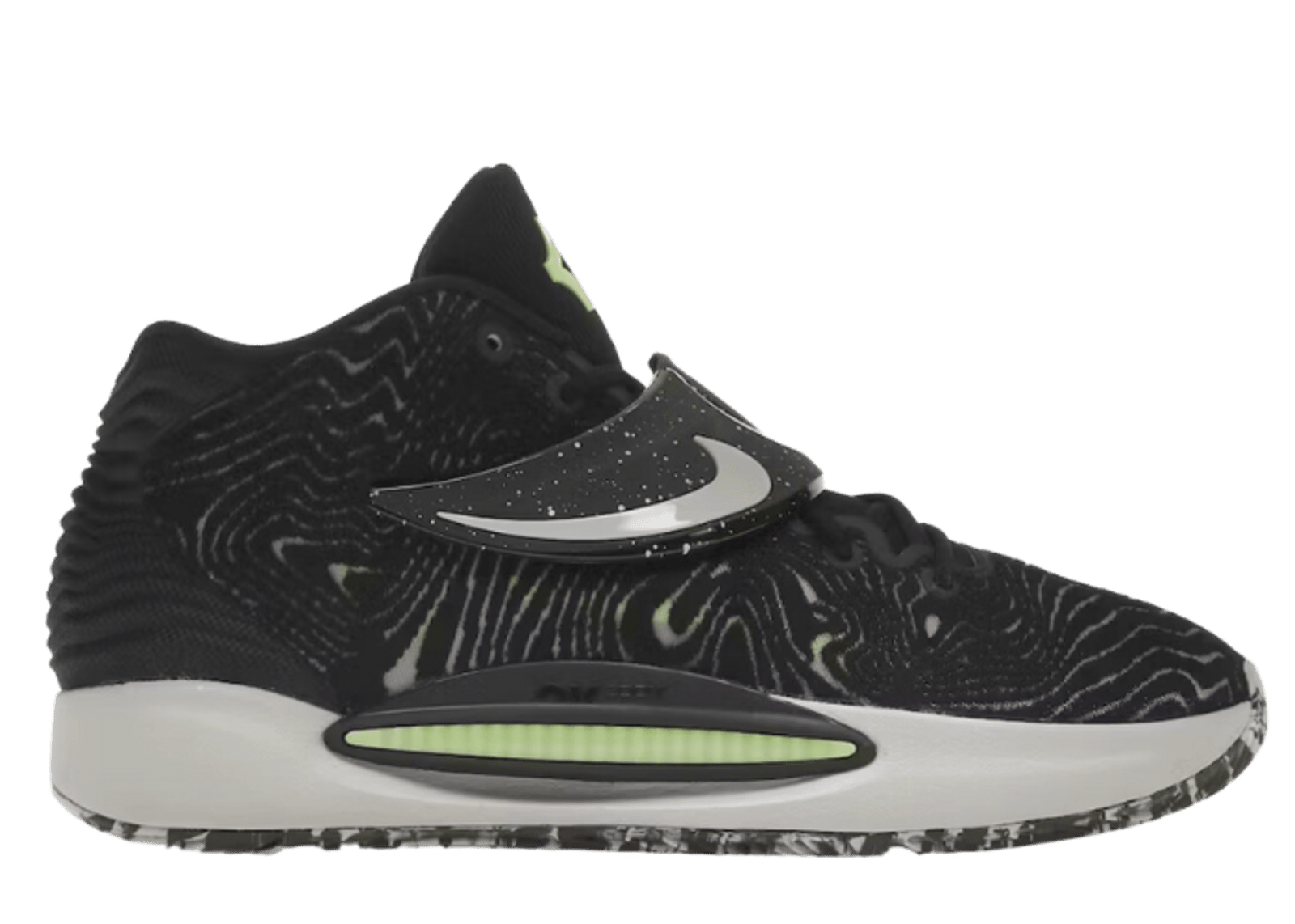 Nike KD 14 Black Lime Glow CW3935-005 Raffles Where to Buy