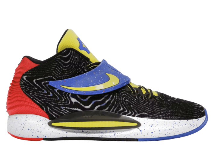 Nike KD 14 Seasonal Black Laser Crimson - DC9379-001