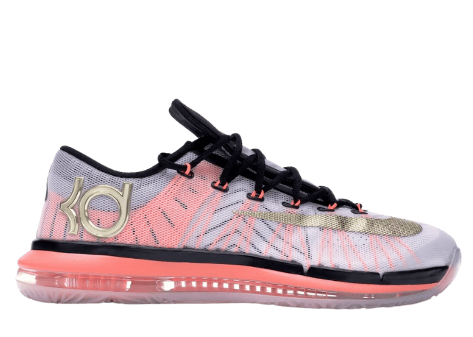 Nike KD 6 Elite Gold 642838 100 Raffles Where to Buy