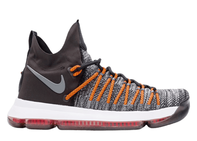 Nike KD 9 Elite Dark Grey Hyper Orange