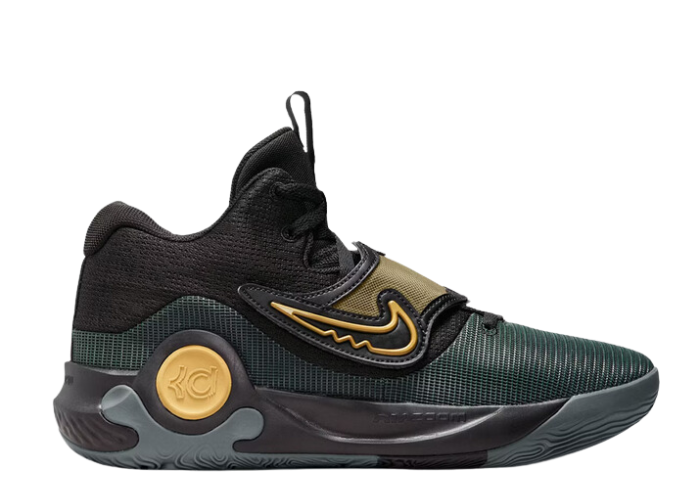 Nike KD Trey 5 X Black Metallic Gold Green